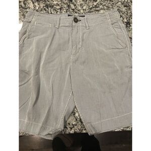 American‎ Eagle Mens Classic 30 Blue Stripe Pinstripe Shorts